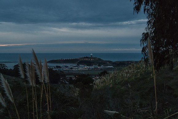 Radar Station at Dusk